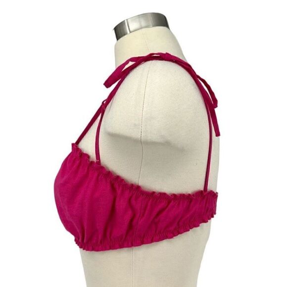 NWT Anthropologie Ruched Sweetheart Bralette - Picture 4 of 12
